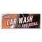 Signmission Hand Car Wash and Detail Banner Concession Stand Food Truck Single Sided B-120-30079 - alternate 1